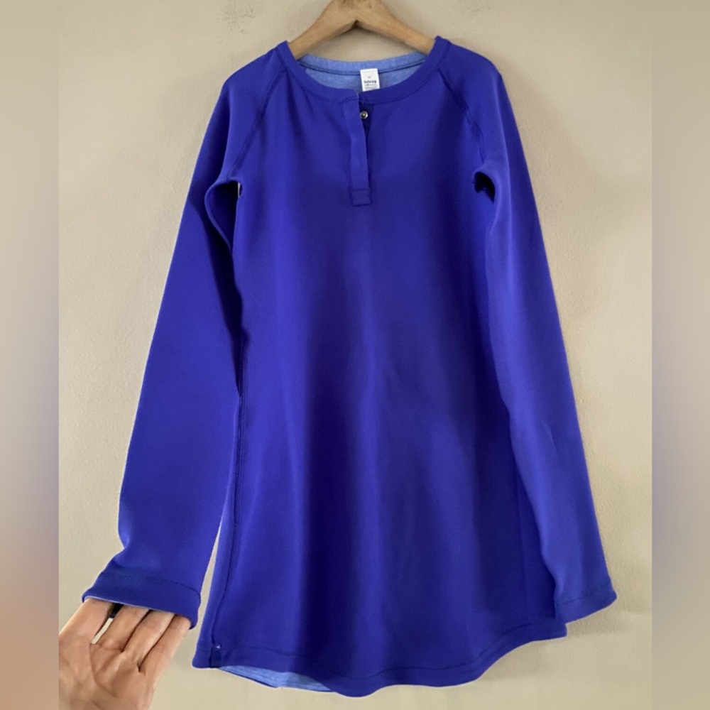 Lululemon Ivivva Girl’s Long Sleeve Activewear Dress Cobalt Blue/Purple Size 10